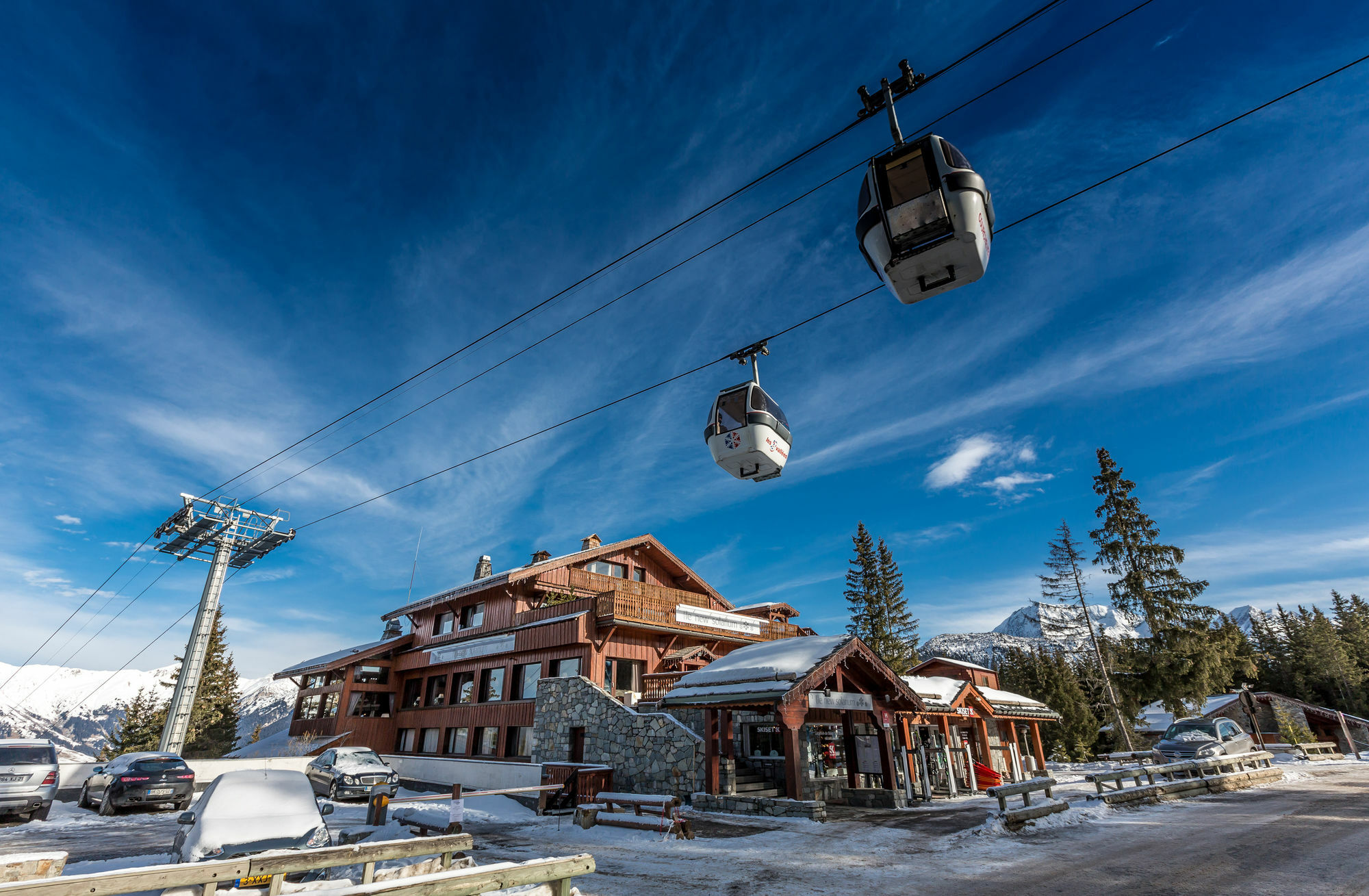 Hotel Mamie Courch' Courchevel Exteriér fotografie